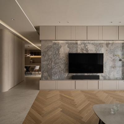 人字倒角木地板系列(柚木．橡木．胡桃木)