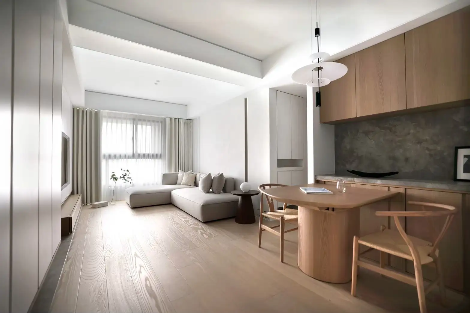 台北大同住宅|雅典娜橡木 木地板完工照 2