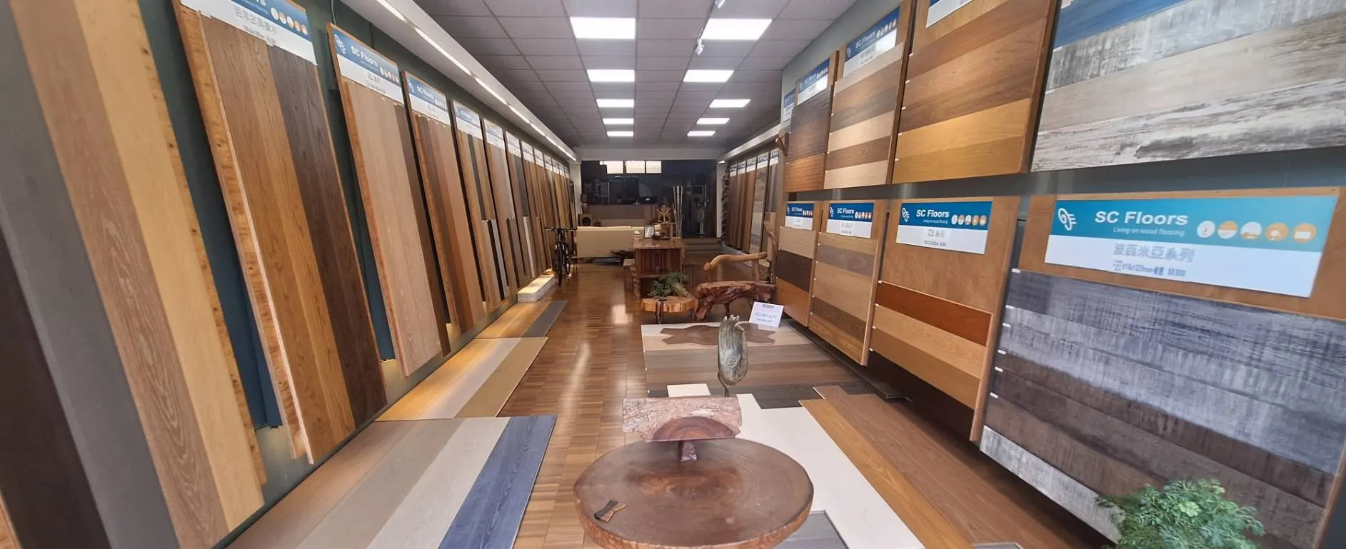 昇詮木地板新竹門市展間實景 2