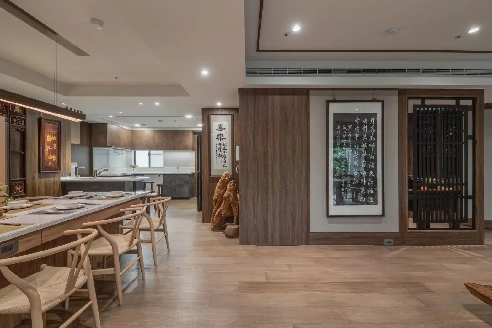 台北文山住宅｜戶外木地板＋諾亞 木地板完工照 7