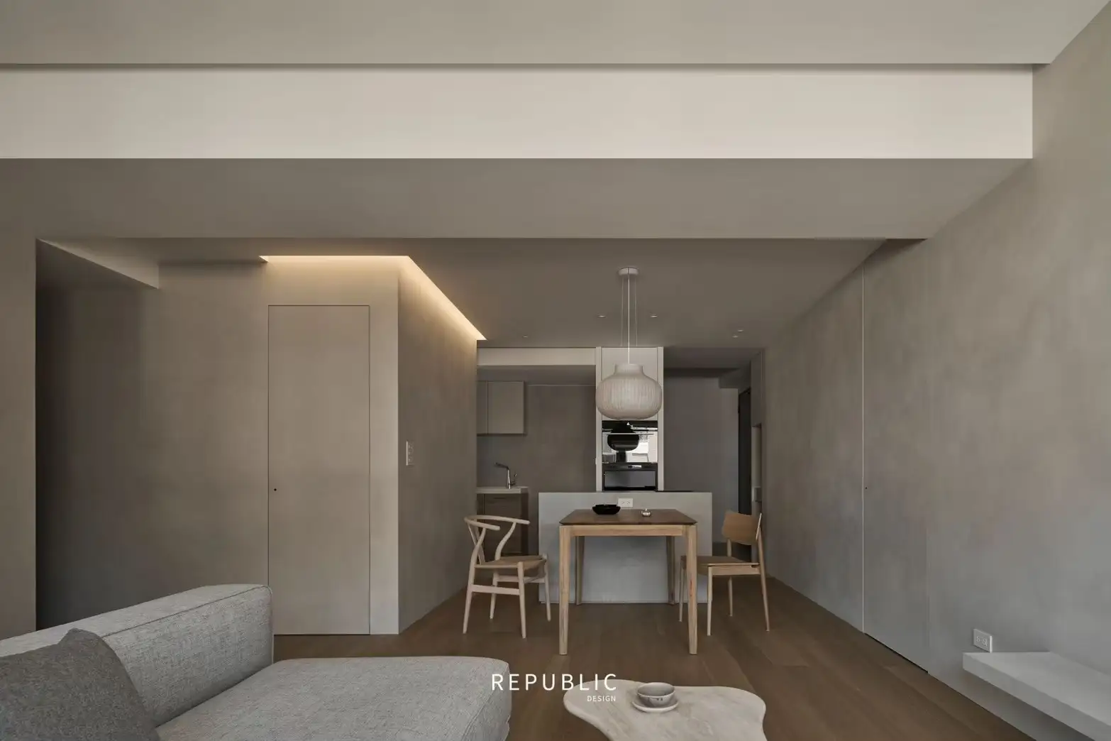 台北內湖住宅|P系列(SC-P612) 木地板完工照 12(色號 SC-P612)