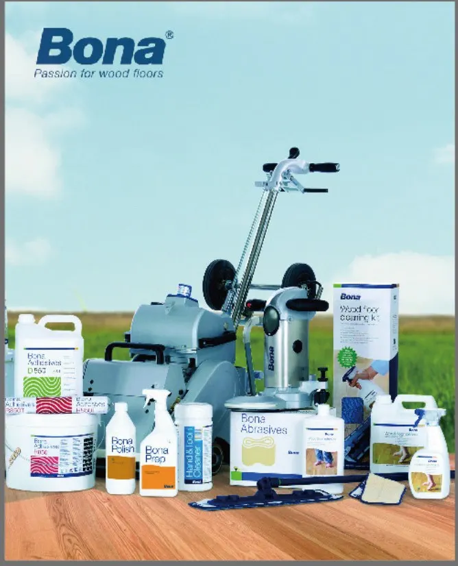 BONA 保養品全系列與專業設備